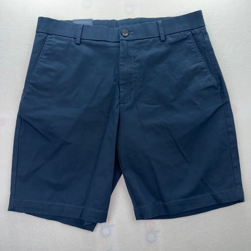Charles Tyrwhitt Shorts Mens Size 32 Dark Navy Chino NWT Blue